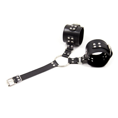 Collar con Restricciones Ajustable Negro Collar con Restricciones Ajustable Negro