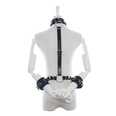 Collar con Restricciones Ajustable Negro Collar con Restricciones Ajustable Negro