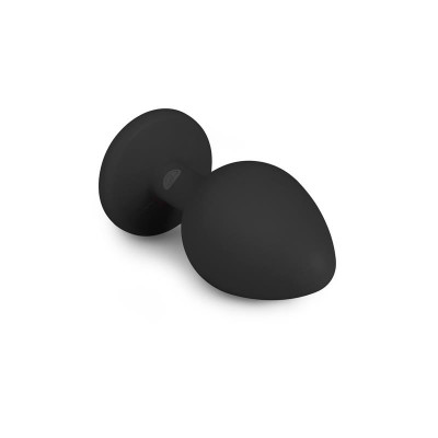 Plug de DIamante Mediano Negro Plug de DIamante Mediano Negro