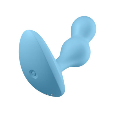 Deep Diver Plug Anal con Vibracion APP Satisfyer Connect Azul Deep Diver Plug Anal con Vibracion APP Satisfyer Connect Azul