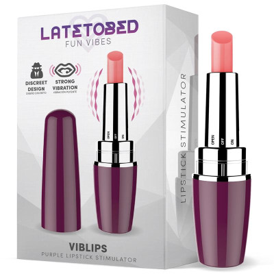 Viblips Estimulador Pintalabios Purpura Viblips Estimulador Pintalabios Purpura
