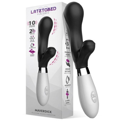 Maverdick Vibrador Silicona Negro Maverdick Vibrador Silicona Negro