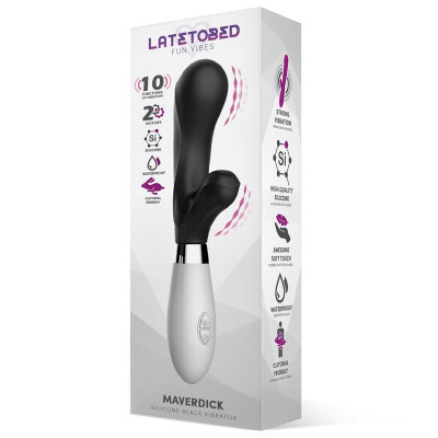 Maverdick Vibrador Silicona Negro Maverdick Vibrador Silicona Negro