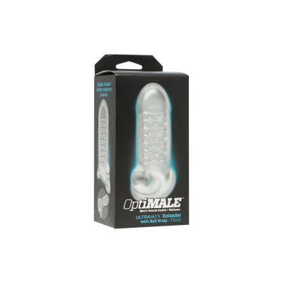 Funda para el Pene con Anillo para el Pene Transprente Grueso