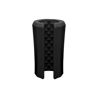 Masturbador Silicona Platinum Negro Masturbador Silicona Platinum Negro