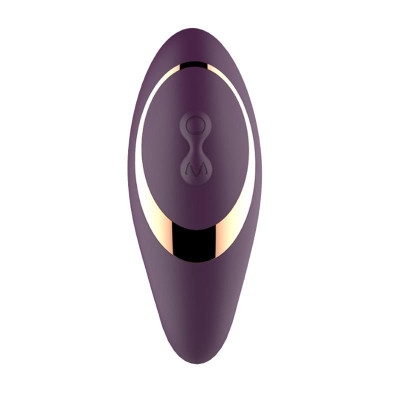 Rush Nova Vibrador y Estimulador Clitoris 2 Motores Independientes USB Silicona