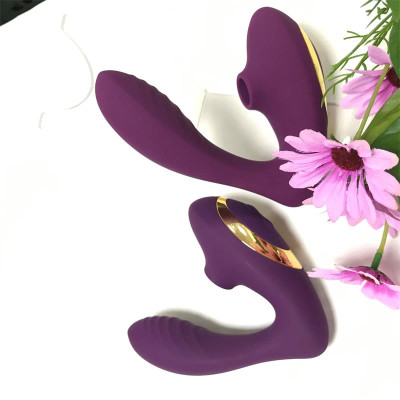 Rush Nova Vibrador y Estimulador Clitoris 2 Motores Independientes USB Silicona