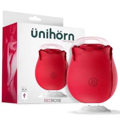 Redrose Succionador de Clitoris con Base Magnetica USB Silicona Redrose Succionador de Clitoris con Base Magnetica USB Silicona
