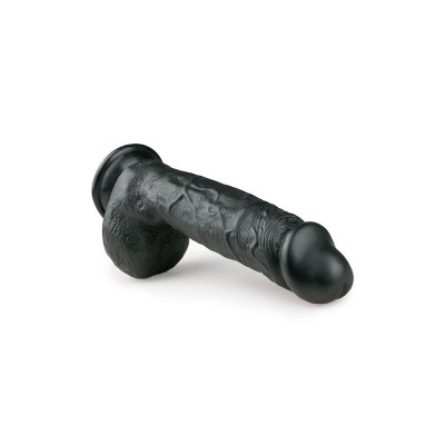 Pene Realistico Negro 225 cm Pene Realistico Negro 225 cm