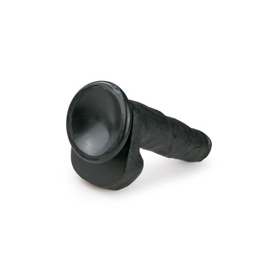 Pene Realistico Negro 225 cm Pene Realistico Negro 225 cm