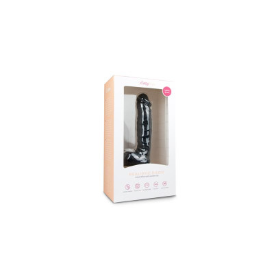 Pene Realistico Negro 225 cm Pene Realistico Negro 225 cm