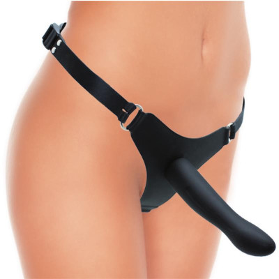 Rimba Latex Play Arnes con Dildo 16 cm Rimba Latex Play Arnes con Dildo 16 cm