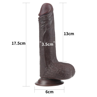 Dildo Sliding 7 Negro