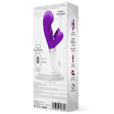 Sliper Vibrador Conejito Silicona Purpura Sliper Vibrador Conejito Silicona Purpura