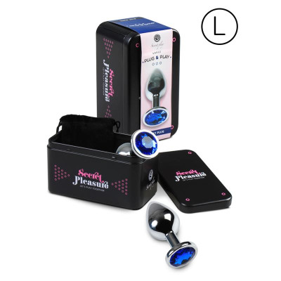 Plug Anal Talla L Azul Plug Anal Talla L Azul