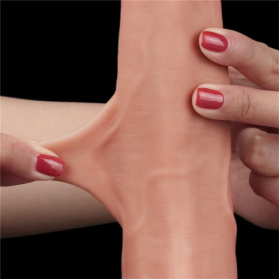 Dildo Sliding Dual Layer 85 Natural Dildo Sliding Dual Layer 85 Natural