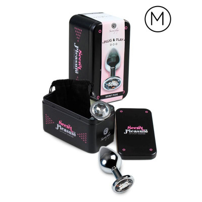 Plug Anal Talla M Transparente Plug Anal Talla M Transparente