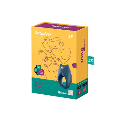 Royal One Anillo Vibrador con APP Azul Royal One Anillo Vibrador con APP Azul