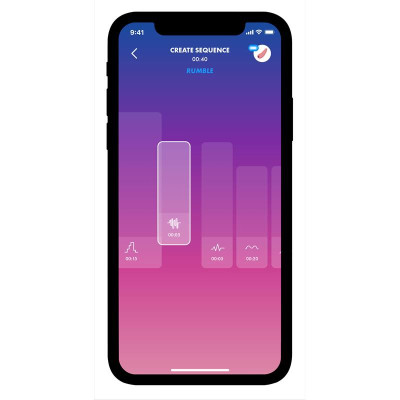 Royal One Anillo Vibrador con APP Azul Royal One Anillo Vibrador con APP Azul