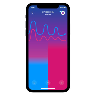Royal One Anillo Vibrador con APP Azul Royal One Anillo Vibrador con APP Azul