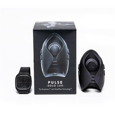 Masturbador Masculino Pulse Solo Lux Negro Masturbador Masculino Pulse Solo Lux Negro
