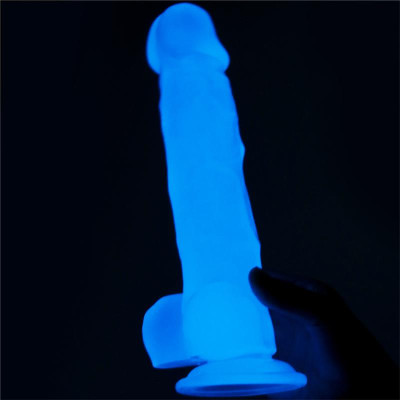 Dildo 85 Lumino Luz Azul Dildo 85 Lumino Luz Azul
