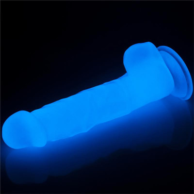 Dildo 85 Lumino Luz Azul Dildo 85 Lumino Luz Azul