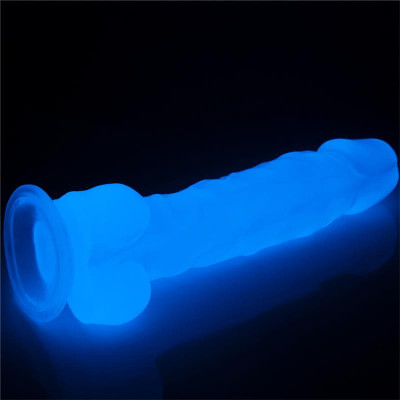 Dildo 85 Lumino Luz Azul Dildo 85 Lumino Luz Azul