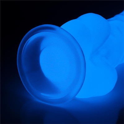 Dildo 85 Lumino Luz Azul Dildo 85 Lumino Luz Azul