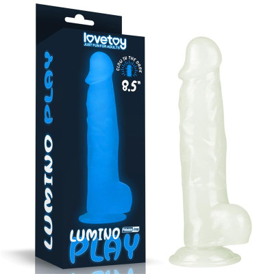 Dildo 85 Lumino Luz Azul Dildo 85 Lumino Luz Azul