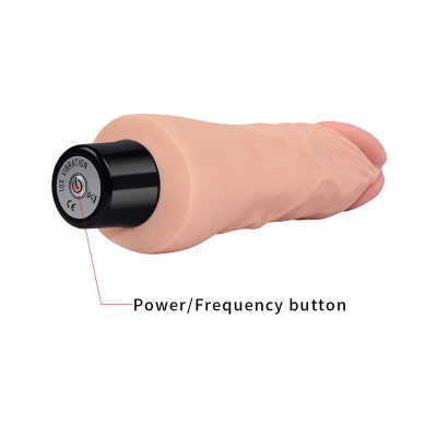 Vibrador Real Softee 7 Natural Vibrador Real Softee 7 Natural