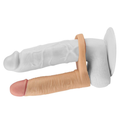 Dildo The Ultra Soft Double 58 Natural Dildo The Ultra Soft Double 58 Natural