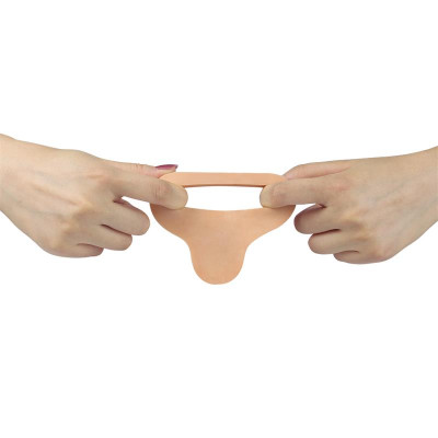Dildo The Ultra Soft Double 58 Natural Dildo The Ultra Soft Double 58 Natural