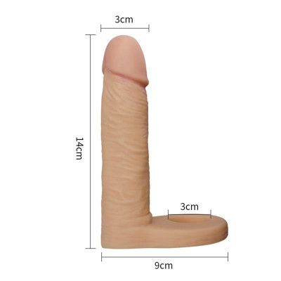Dildo The Ultra Soft Double 58 Natural Dildo The Ultra Soft Double 58 Natural
