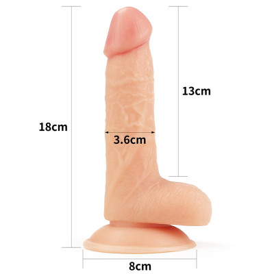 Dildo The Ultra Soft Dude 7 Natural Dildo The Ultra Soft Dude 7 Natural