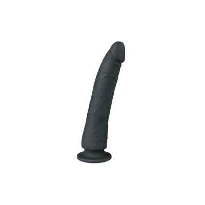 Pene Realistico Silicona Negro 21 cm Pene Realistico Silicona Negro 21 cm