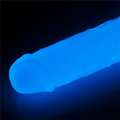 Dildo Lumino 8 Luz Azul Dildo Lumino 8 Luz Azul