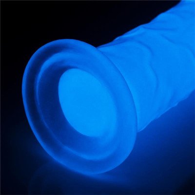 Dildo Lumino 8 Luz Azul Dildo Lumino 8 Luz Azul