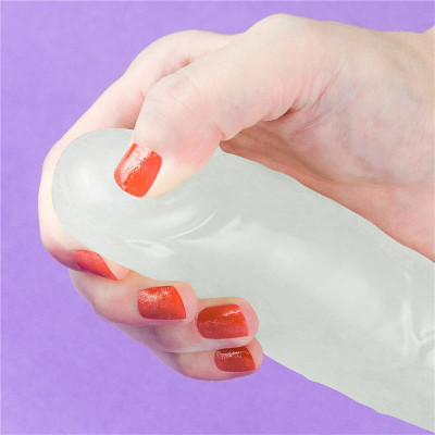 Dildo Lumino 8 Luz Azul Dildo Lumino 8 Luz Azul