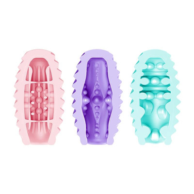 Pack 15 Huevos Masturbadores Doble Texturizado Pack 15 Huevos Masturbadores Doble Texturizado