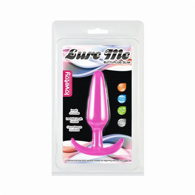 Plug Anal Lure Me Talla S Negro
