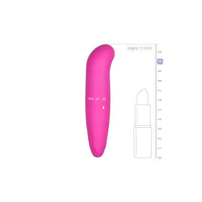 Mini Vibrador Punto G Rosa Mini Vibrador Punto G Rosa