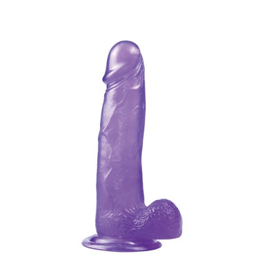 Dildo Jelly Studs 8 Purpura Dildo Jelly Studs 8 Purpura