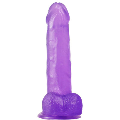 Dildo Jelly Studs 8 Purpura Dildo Jelly Studs 8 Purpura