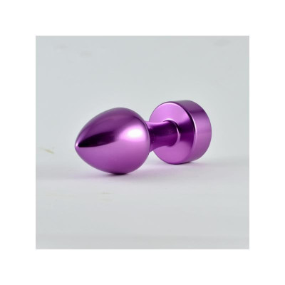 Plug Anal Purpura Rosebud con Joya Plug Anal Purpura Rosebud con Joya