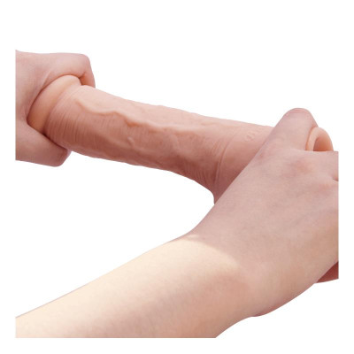 Johnson Dildo Realista con Ventosa Natural Johnson Dildo Realista con Ventosa Natural