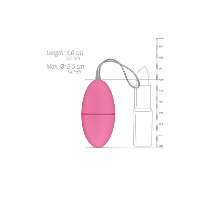 Huevo Vibrador Control Remoto Rosa Huevo Vibrador Control Remoto Rosa