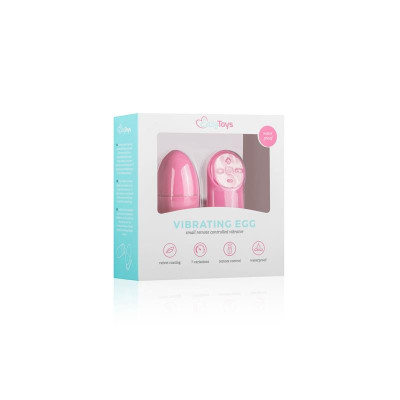 Huevo Vibrador Control Remoto Rosa Huevo Vibrador Control Remoto Rosa