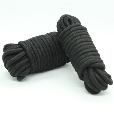 Cuerda de Bondage de Algodon 5 Metros Negro Cuerda de Bondage de Algodon 5 Metros Negro