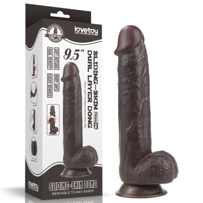 Dildo Sliding 95 Negro Dildo Sliding 95 Negro